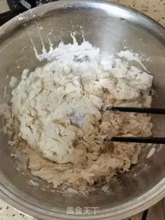 Make A melon sesame cake step 2