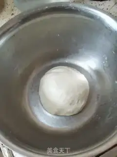 Make A melon sesame cake step 3