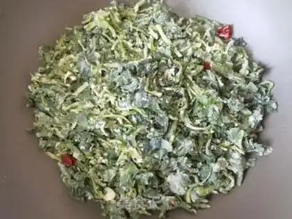 Make Garlic chili chili step 15