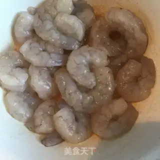 Make Shrimp eggs, fried storks step 0