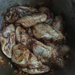 Make Onion fried chicken wings step 3