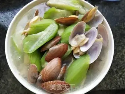 Make Oil and melon soup step 7