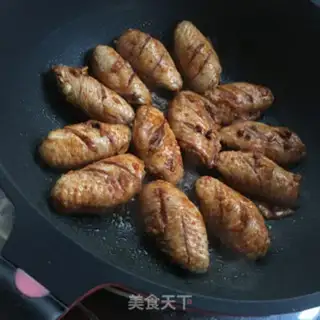 Make Onion fried chicken wings step 5