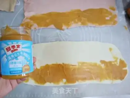 Make Double peanut butter rolls step 4