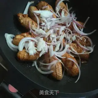 Make Onion fried chicken wings step 6