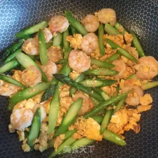 Make Shrimp eggs, fried storks step 8