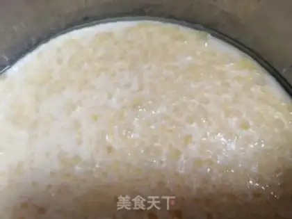 Make A steamed cake step 5