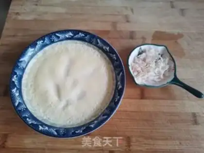 Make Shrimp chicken cake step 0