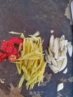Make Garlic fried lamb step 2