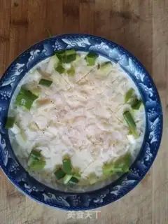 Make Shrimp chicken cake step 2