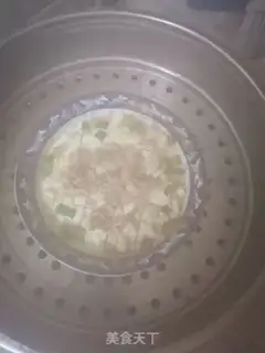 Make Shrimp chicken cake step 4