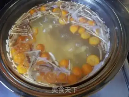 Make Orange mackerel cane step 5