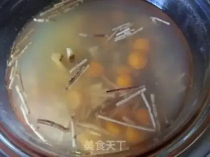 Make Orange mackerel cane step 6