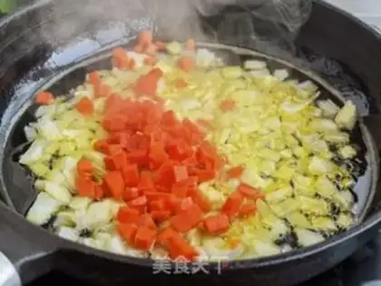 Make A tea and bean roll step 4