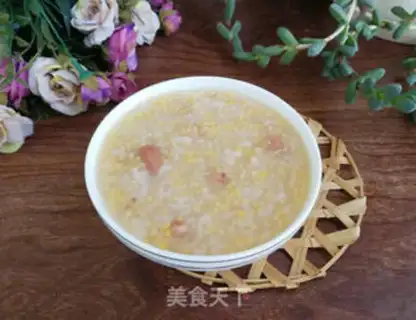 Make Corn oatmeal step 2
