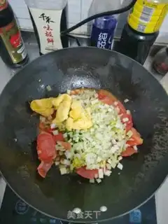 Make Tomato eggs step 3