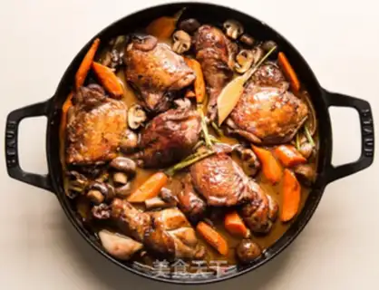 Make French wine for chicken step 0