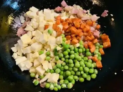 Make Pyramid and ham step 3