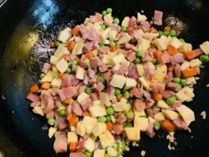 Make Pyramid and ham step 4