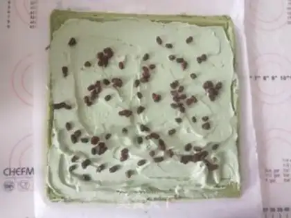 Make A tea and bean roll step 14