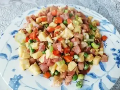 Make Pyramid and ham step 6