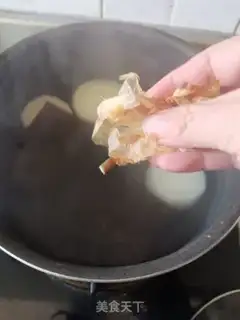 Make Quinbuco soup noodles step 3
