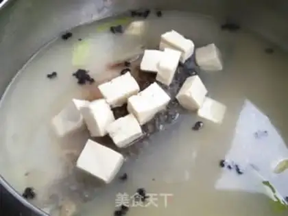 Make Tofu soup step 4