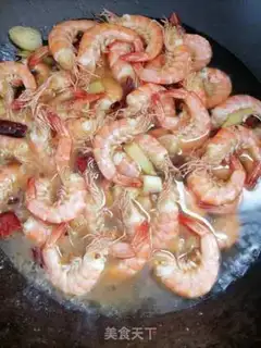 Make Spicy shrimp step 2