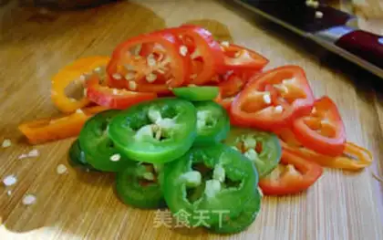 Make Taste little fried meat step 2