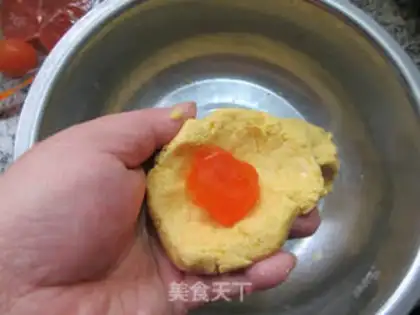 Make Salted egg yogurt step 3