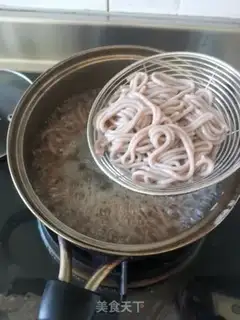 Make Quinbuco soup noodles step 17