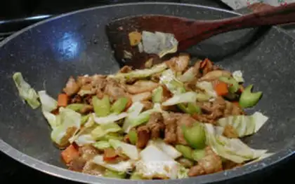 Make Taste little fried meat step 9