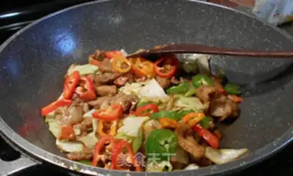 Make Taste little fried meat step 10