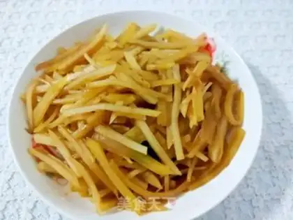 Make Fried potatoes step 7