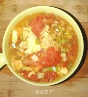 Make Tomato egg noodles step 5