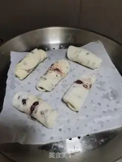 Make Red bean rolls step 13