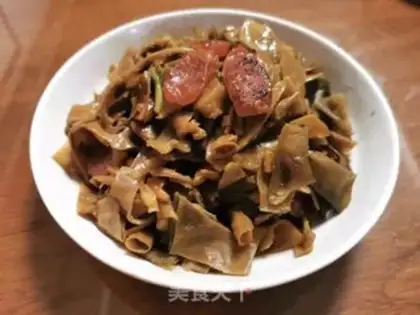 Make ♪ Dry lentils fried sausage ♪ step 7