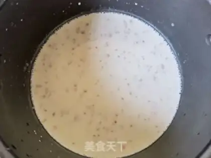 Make Flamingo oatmeal shake step 4