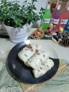 Make Red bean rolls step 16