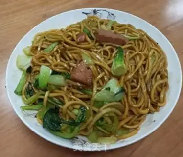 Make ♪ The green ham noodles ♪ step 5