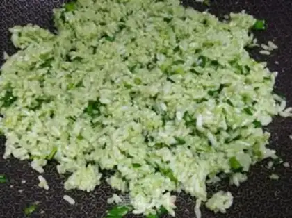 Make Squid rice step 4