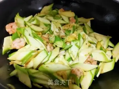 Make Snack eggs and shrimp step 8