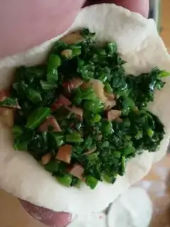 Make The mushroom cabbage bag step 10