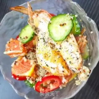 Make Quail shrimp salad step 19