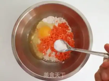 Make Carrot eggcake step 5