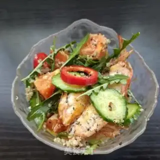 Make Quail shrimp salad step 20