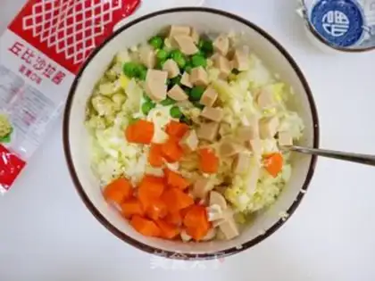 Make Japanese potato salad step 4