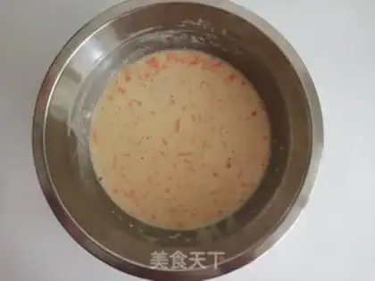 Make Carrot eggcake step 7