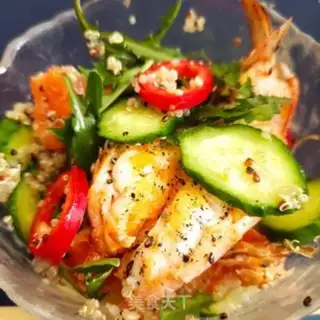 Make Quail shrimp salad step 22