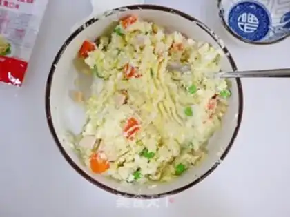 Make Japanese potato salad step 5